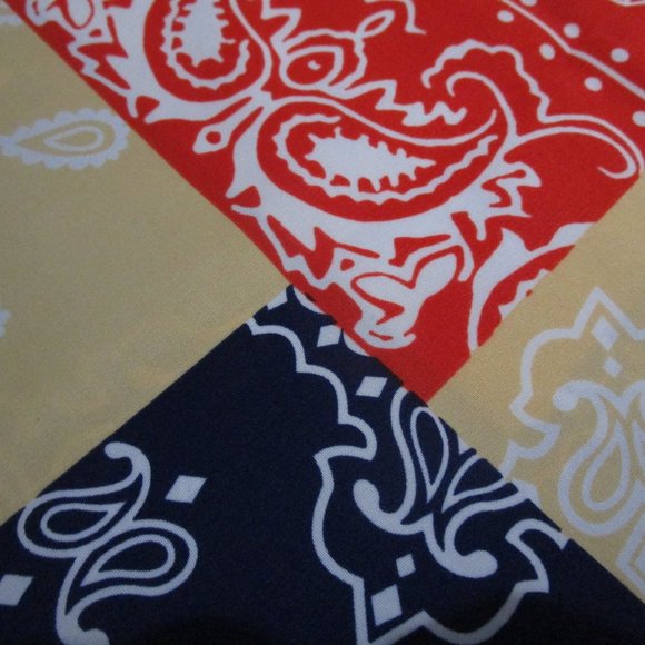 NWT English Laundry Boys Short Sleeve Button-Down paisley patch Print Shirt XL18 - Picture 9 of 9